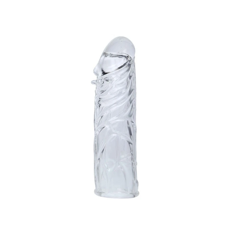 BAILE - COPERTURA PENE IN SILICONE STIMOLANTE ROSA 13 CM